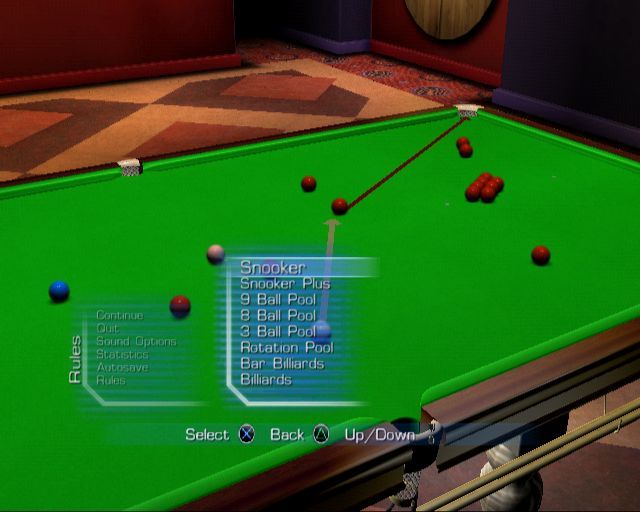 World Snooker Championship 2007 screenshot 4 for Playstation 2